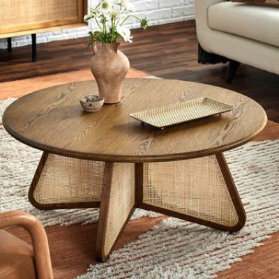 Cane Coffee Table in Bangalore