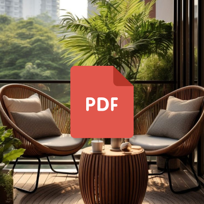 Balcony / Terrace Furniture Catalogue icon Image