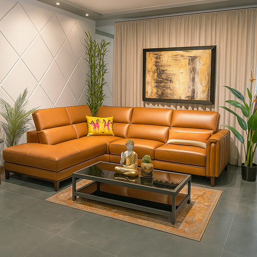 image of Leather sofa 
