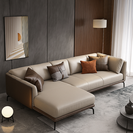 image of Leather sofa 