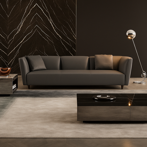 image of Leather sofa 