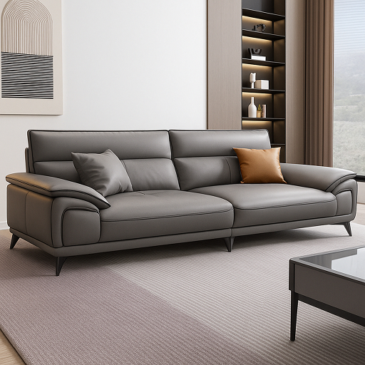 image of Leather sofa 