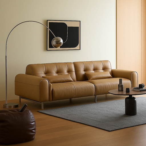 image of Leather sofa 